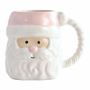 Mrs.Claus Pink Santa Mug